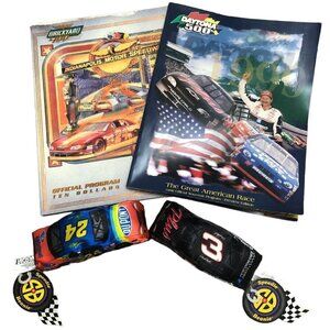 Vintage Nascar Lot Official Programs 1999 Daytona 500 1998 Brickyard 400